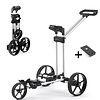 FlatCat FlatCat Ahead Elektrische Golftrolley Met Afst. Bediening - Zilver