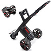 GoKart MK2 Manual Electric Golf Trolley - Black Red