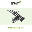 GoKart GoKart MK2 Manueller Elektrischer Golftrolley - Schwarz Rot