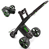GoKart MK2 Manual Electric Golf Trolley - Black Green