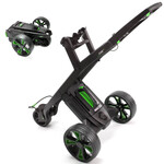 GoKart MK2 Manual Elektrischer Golftrolley - Schwarz Grün