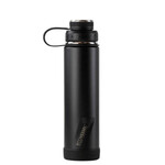 EcoVessel The Boulder Insulated TriMax 700cc Stainless Steel Water Bottle - Black