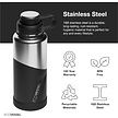 GolfDriver.nl EcoVessel The Boulder Insulated TriMax 700cc Stainless Steel Water Bottle - Black