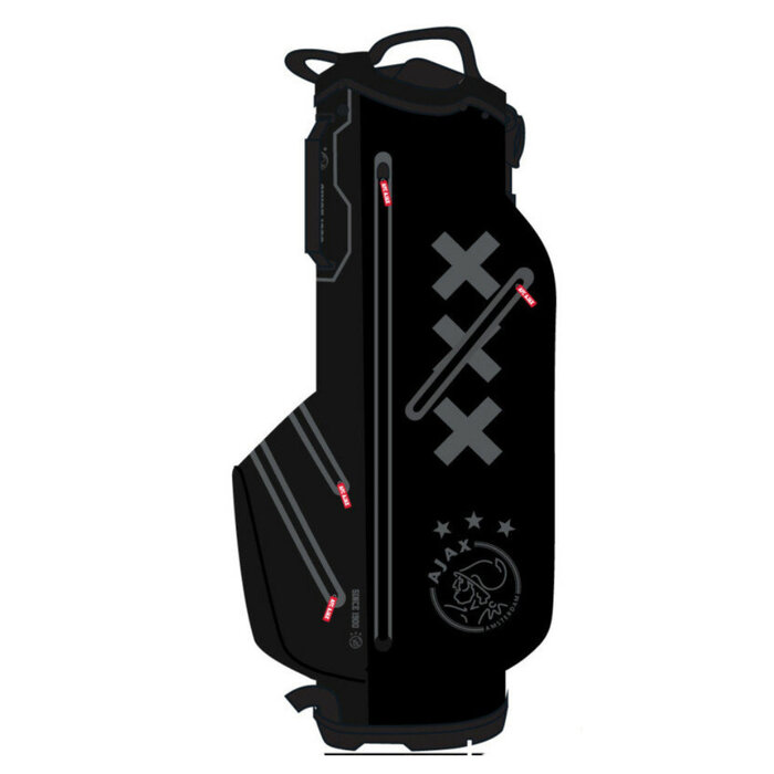 FastFold Ajax Raindry Stand Bag - Black Red
