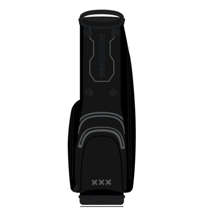 FastFold Ajax Raindry Stand Bag - Black Red