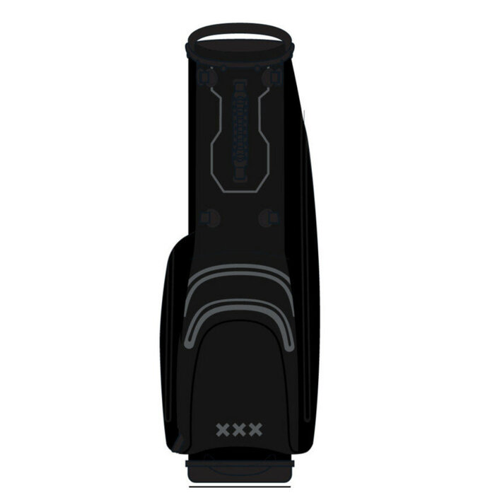 FastFold FastFold Ajax Raindry Standbag - Zwart Rood