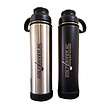 GolfDriver.nl EcoVessel The Boulder Isolierte TriMax 700cc Wasserflasche - Schwarz