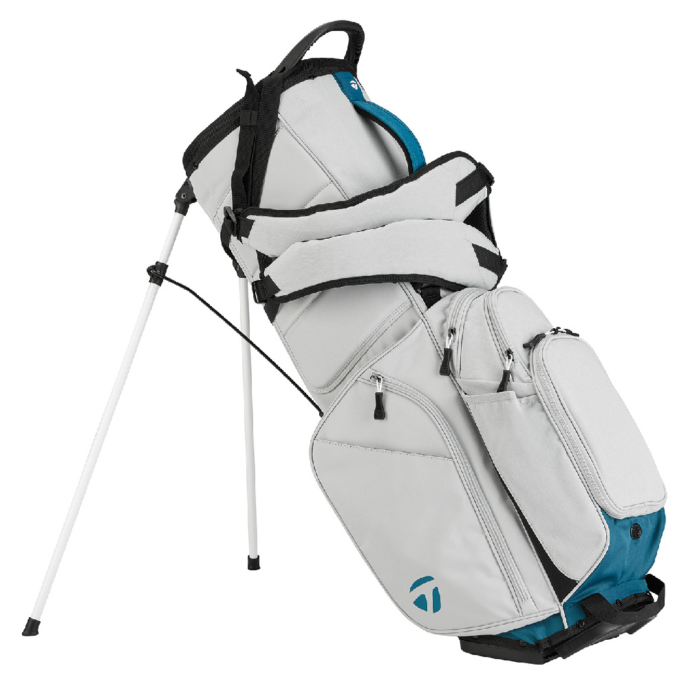 TaylorMade Flextech Crossover Stand Bag 2024 - Silver Navy TaylorMade Flextech Crossover Stand Bag 2024 - Silver Navy