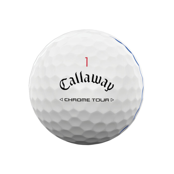 Callaway Callaway Chrome Tour Triple Track Golfbälle 2024 - Weiß - 12 Stück