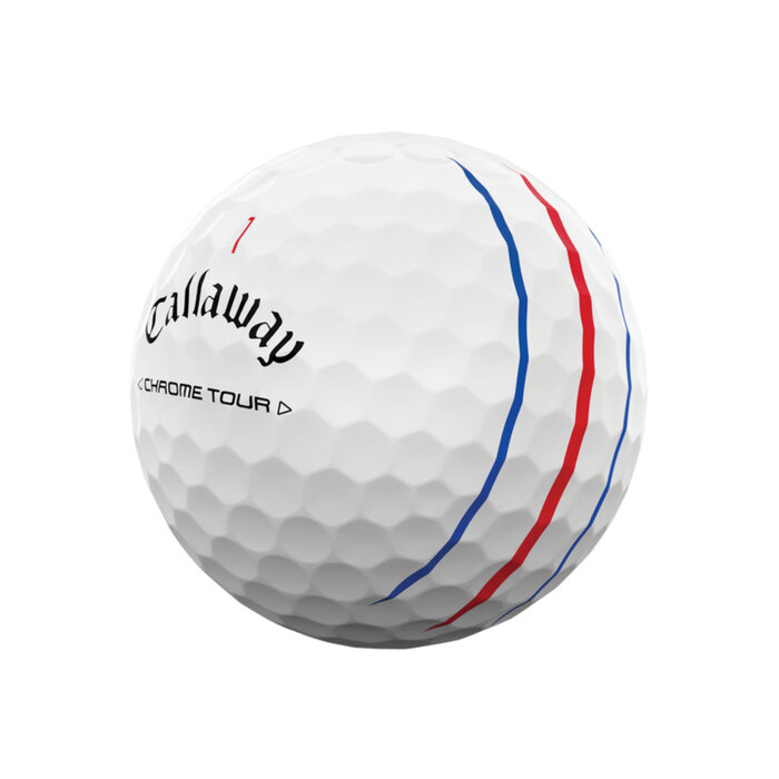 Callaway Callaway Chrome Tour Triple Track Pelotas de Golf 2024 - Blanco - 12 Unidades