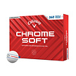 Callaway Callaway Chrome Soft 360 Triple Track Golf Balls 2024 - White - 12-Pack