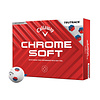 Callaway Chrome Soft TruTrack Golf Balls 2024 - White - 12-Pack