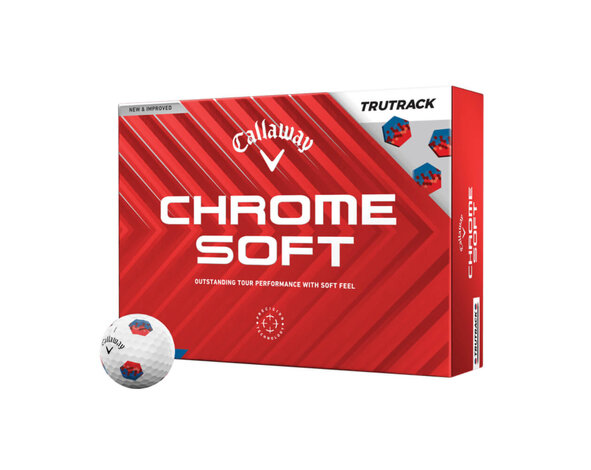 Callaway Callaway Chrome Soft TruTrack Golfballen 2024 - Wit - 12 Stuks