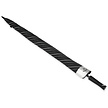 Callaway Callaway UV 64 Inch Single Canopy Golfregenschirm - Schwarz Silber Weiß