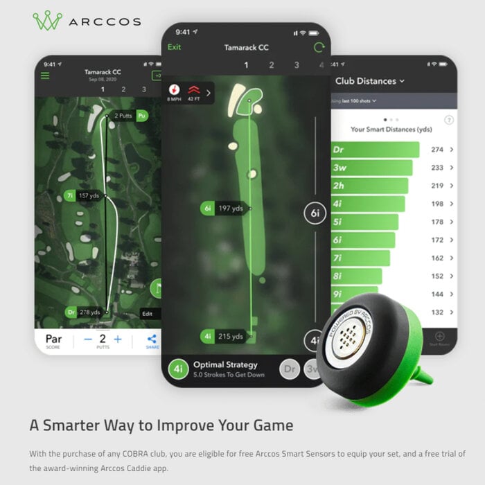 Cobra Cobra Vintage Widesport Single Bend Putter