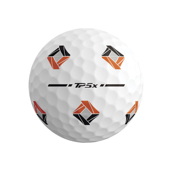TaylorMade TaylorMade TP5x Pix Golfballen 2024 - Wit - 12 Stuks