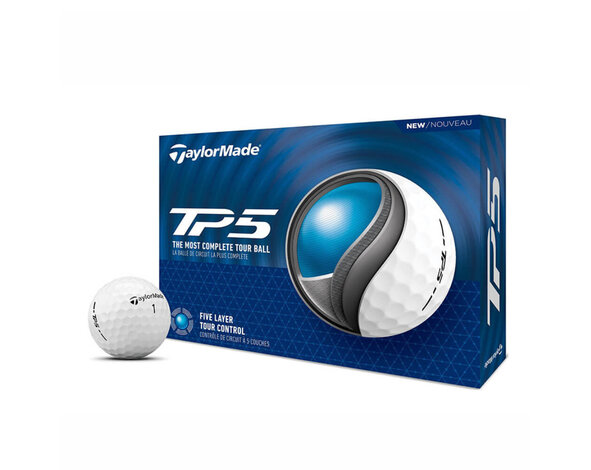 TaylorMade TaylorMade TP5 Golfballen 2024 - Wit - 12 stuks
