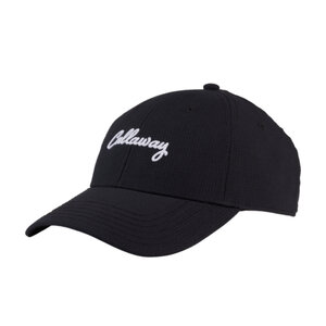 Callaway Callaway Stitch Magnet Ladies Golf Cap 2024 - Black White Callaway Callaway Stitch Magnet Ladies Golf Cap 2024 - Black White