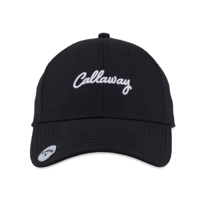 Callaway Callaway Stitch Magnet Ladies Golf Cap 2024 - Black White