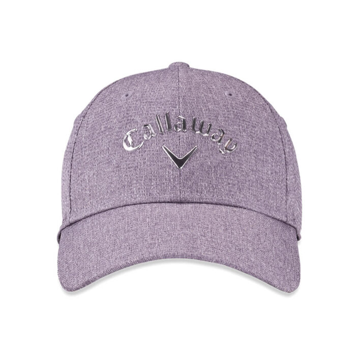 Callaway Callaway Liquid Metal Ladies Golf Cap 2024 - Violet Haze Silver Heather