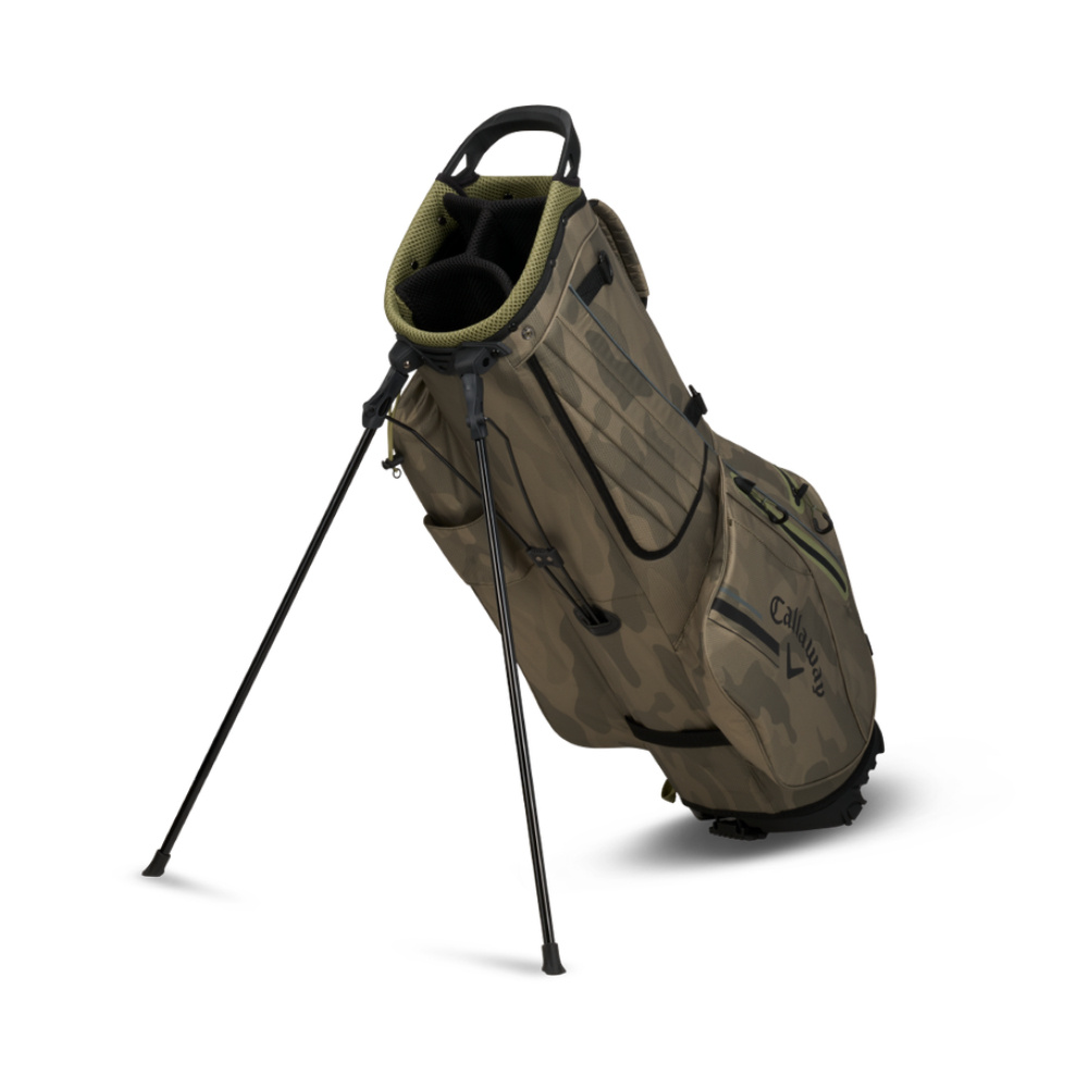 Callaway Chev Dry Waterproof Stand Bag 2024 - Olive Camo Callaway Chev Dry Waterproof Stand Bag 2024 - Olive Camo