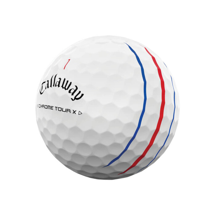 Callaway Callaway Chrome Tour X Triple Track Golf Balls 2024 - White - 12-Pack