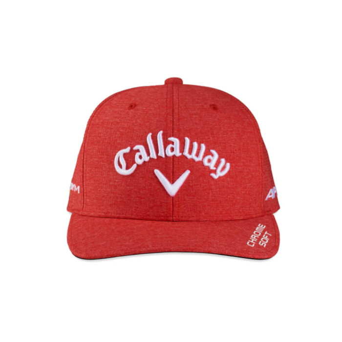 Callaway Callaway Tour Authentic Performance Pro Golf Cap - Red Heather White