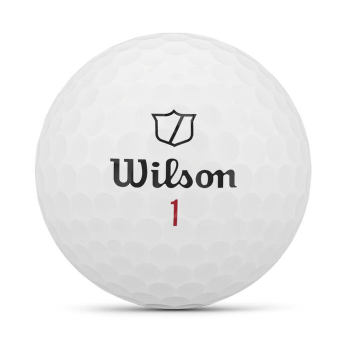 Wilson Wilson Staff Model X Golfballen 2024 - Wit - 12 Stuks