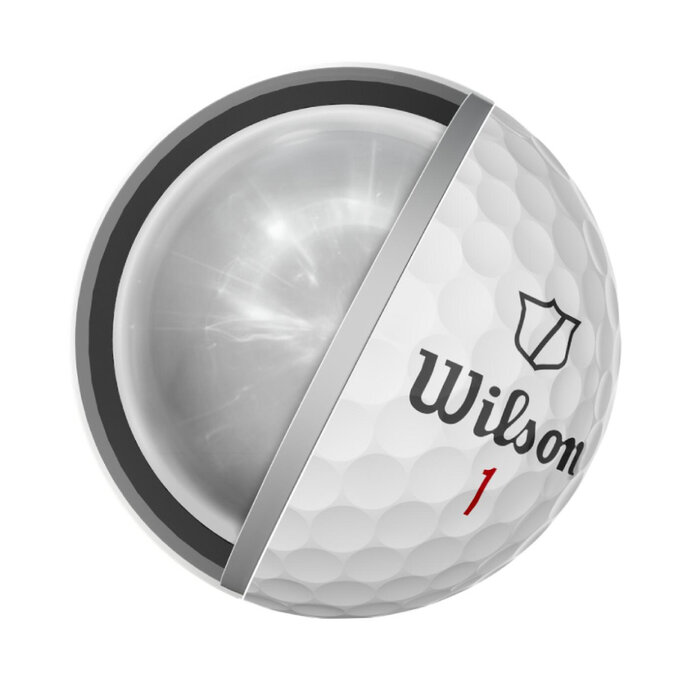 Wilson Wilson Staff Model X Golfballen 2024 - Wit - 12 Stuks