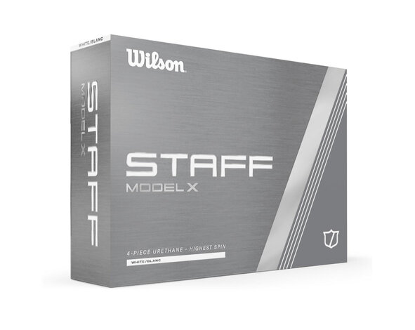 Wilson Wilson Staff Model X Golf Balls 2024 - White - 12-Pack