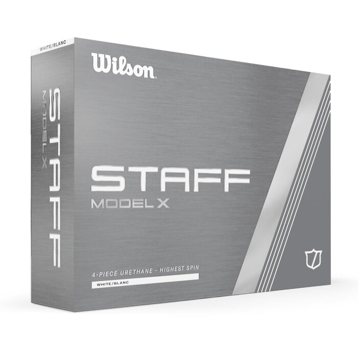 Wilson Wilson Staff Model X Golfballen 2024 - Wit - 12 Stuks