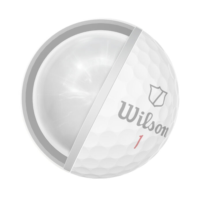 Wilson Wilson Staff Model X Golfballen 2024 - Geel - 12 Stuks