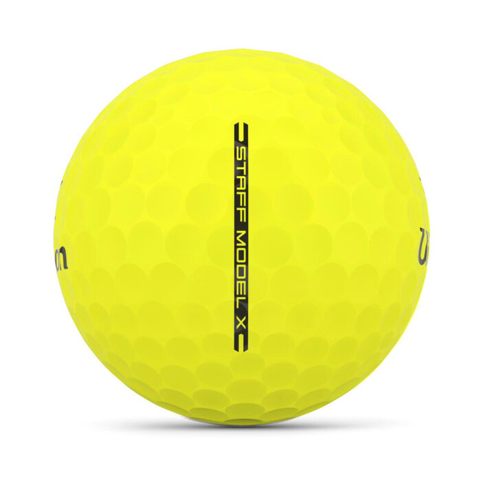 Wilson Wilson Staff Model X Golfballen 2024 - Geel - 12 Stuks