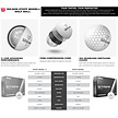 Wilson Wilson Staff Model X Golfbälle 2024 - Gelb - 12 Stück