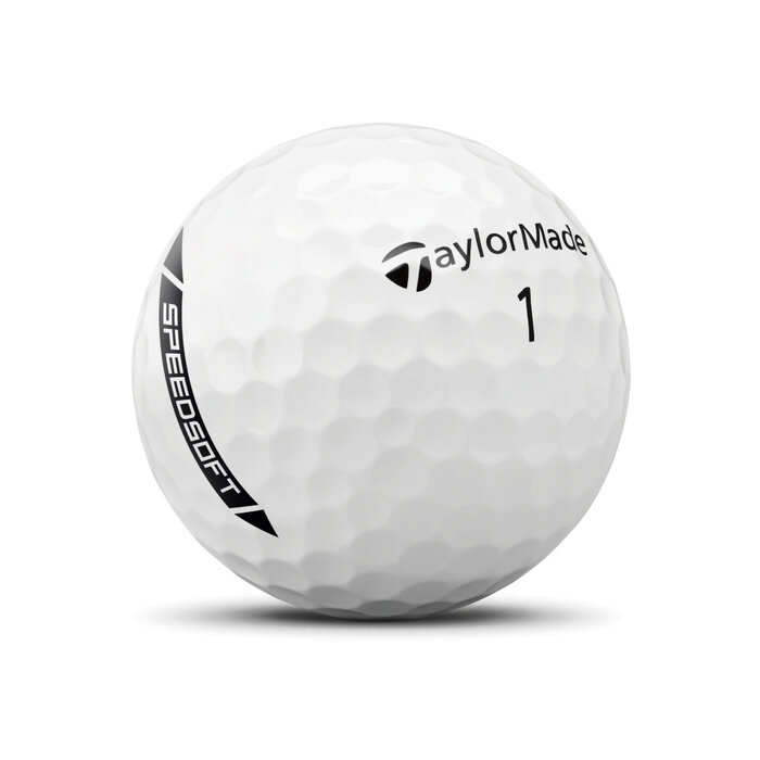 TaylorMade Taylormade SpeedSoft Golfbälle 2024 - Weiß - 12 Stück
