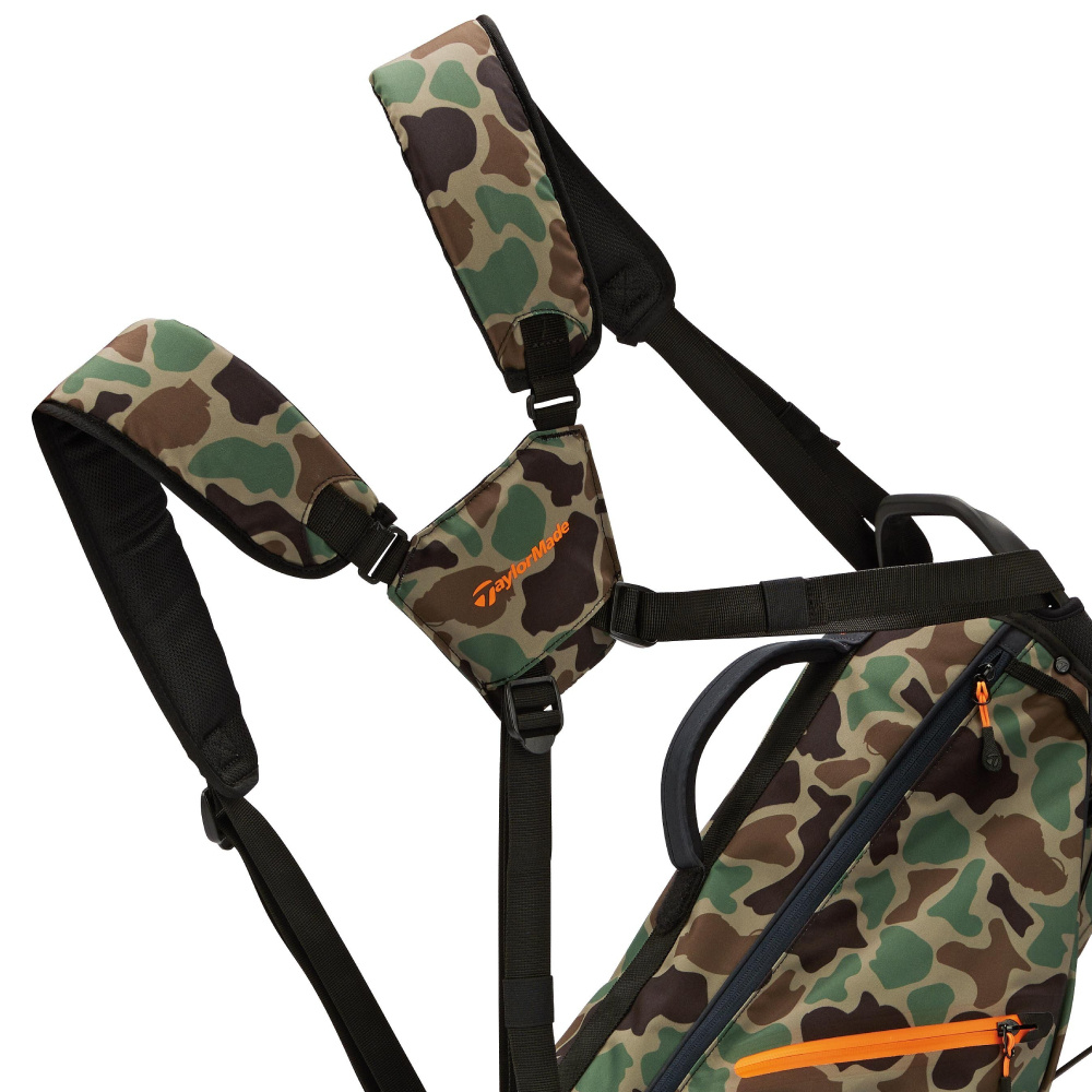 TaylorMade Flextech Carry Premium Stand Bag 2024 - Camo TaylorMade Flextech Carry Premium Stand Bag 2024 - Camo