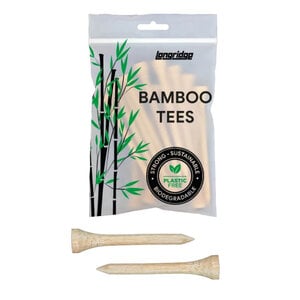 Longridge Longridge Bamboe Tees 83 mm (85 Stuks) Longridge Longridge Bamboe Tees 83 mm (85 Stuks)