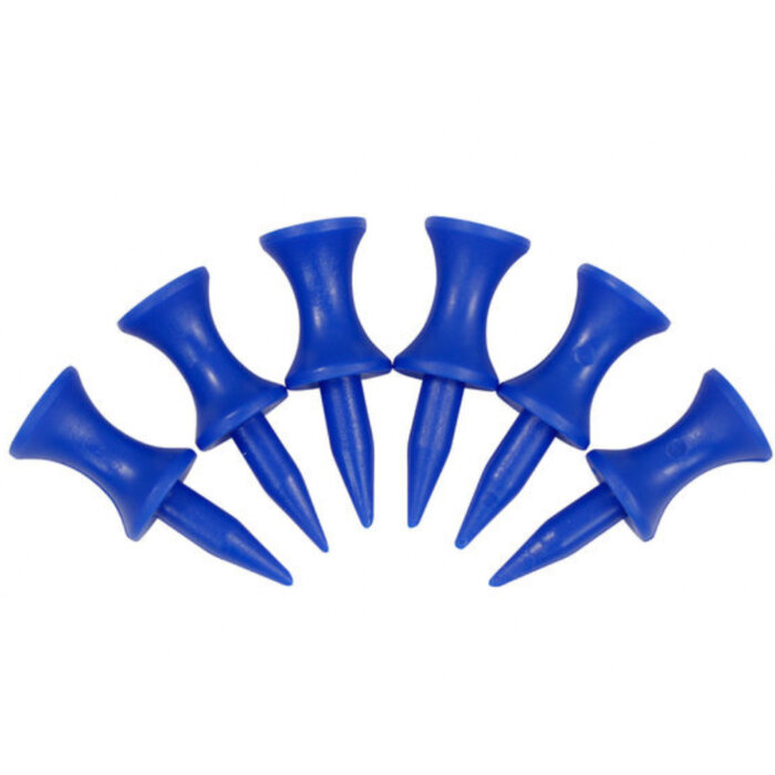 Longridge Plastic Castle Tees 17 mm (20 pack) - Blue