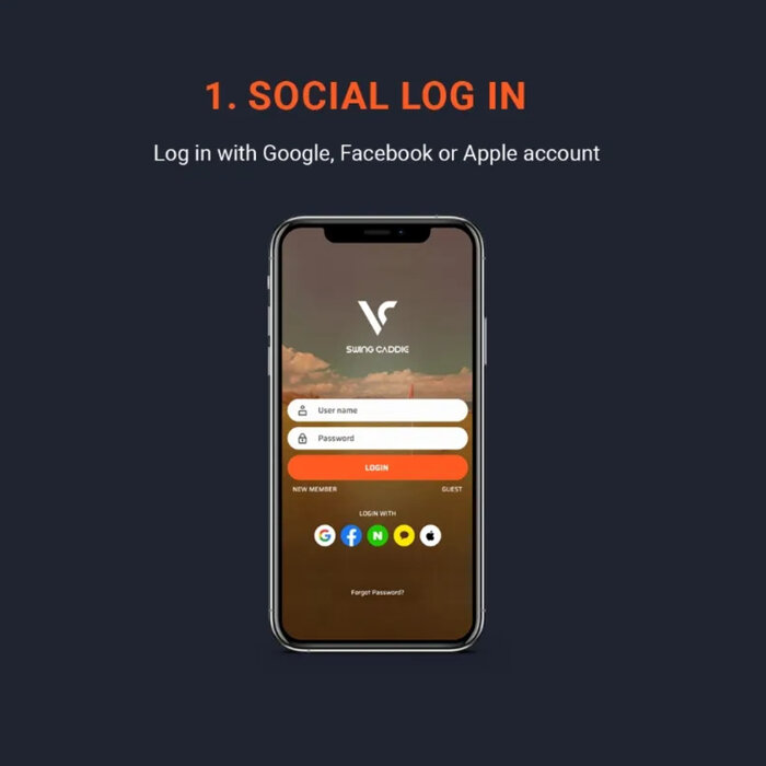 Voice Caddie Swing Caddie SC300i Launch Monitor Incl. Afstandsbediening