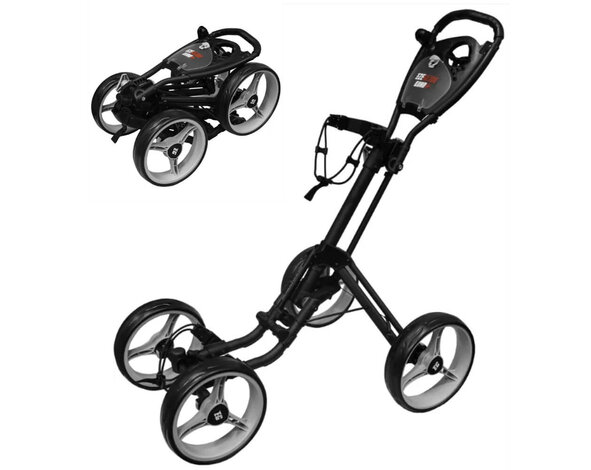 EzeGlide EzeGlide Quad+ Golftrolley - Zwart