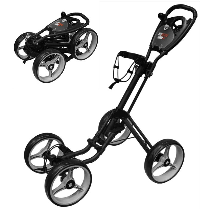 EzeGlide Quad+ Golftrolley - Zwart