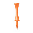 Longridge Longridge Plastic Castle Tees 50 mm (20 stuks) - Oranje