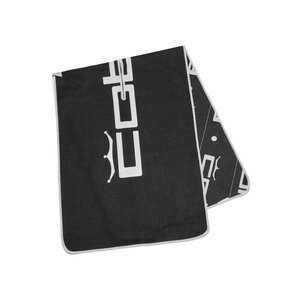 Cobra Cobra Players Microfiber Tour Golfhanddoek - Zwart Cobra Cobra Players Microfiber Tour Golfhanddoek - Zwart