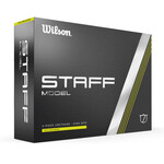 Wilson Staff Model Golfballen 2024 - Geel - 12 Stuks