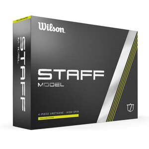 Wilson Wilson Staff Model Golfballen 2024 - Geel - 12 Stuks Wilson Wilson Staff Model Golfballen 2024 - Geel - 12 Stuks