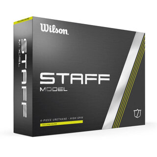 Wilson Wilson Staff Model Golfballen 2024 - Geel - 12 Stuks