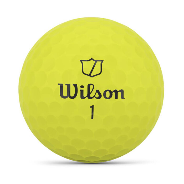 Wilson Wilson Staff Model Golfballen 2024 - Geel - 12 Stuks