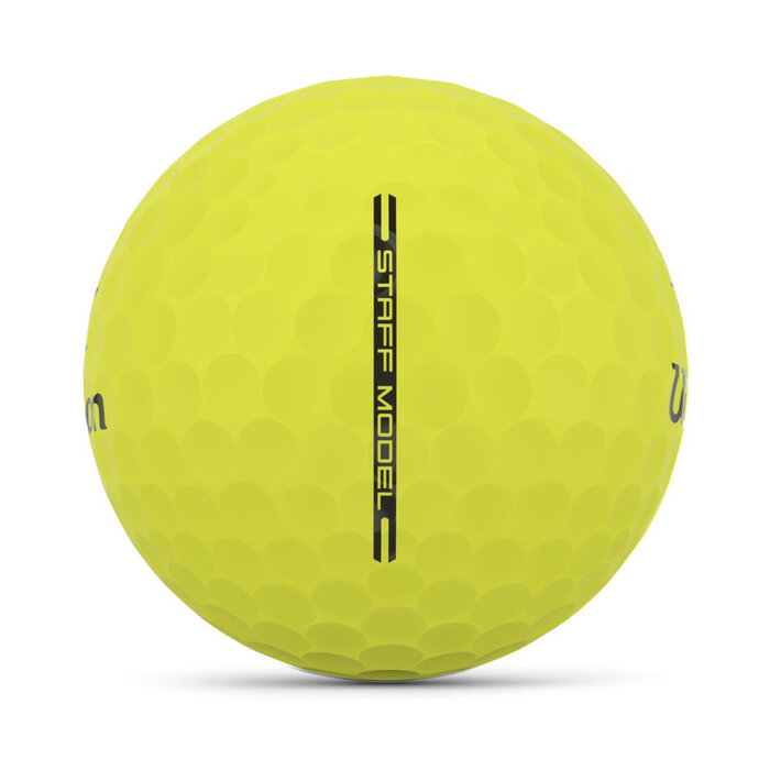 Wilson Wilson Staff Model Golfbälle 2024 - Gelb - 12 Stück
