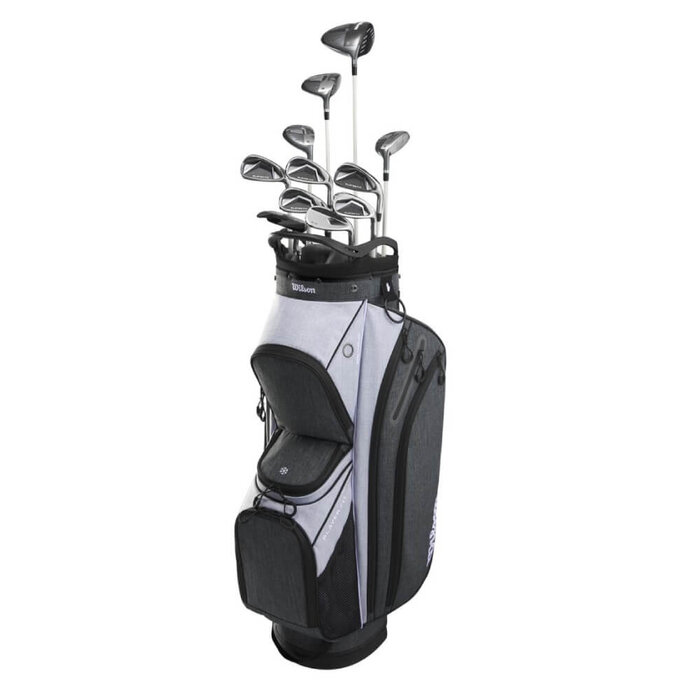 Wilson Wilson Player Fit 17-teiliger Damen Golfsatz 2024 | Cartbag (Graphitschaft)