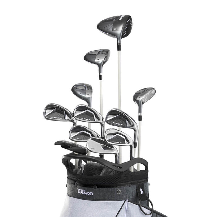 Wilson Wilson Player Fit 17-teiliger Damen Golfsatz 2024 | Cartbag (Graphitschaft)